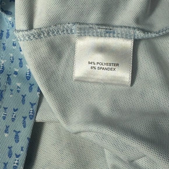 Peter Millar Summer Comfort Polo Men's 2XL Sailboat All Over Print Blue XXL - Picture 10 of 11